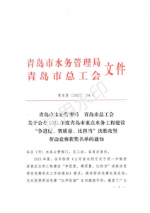 平度市2019年小型病險水庫除險加固工程