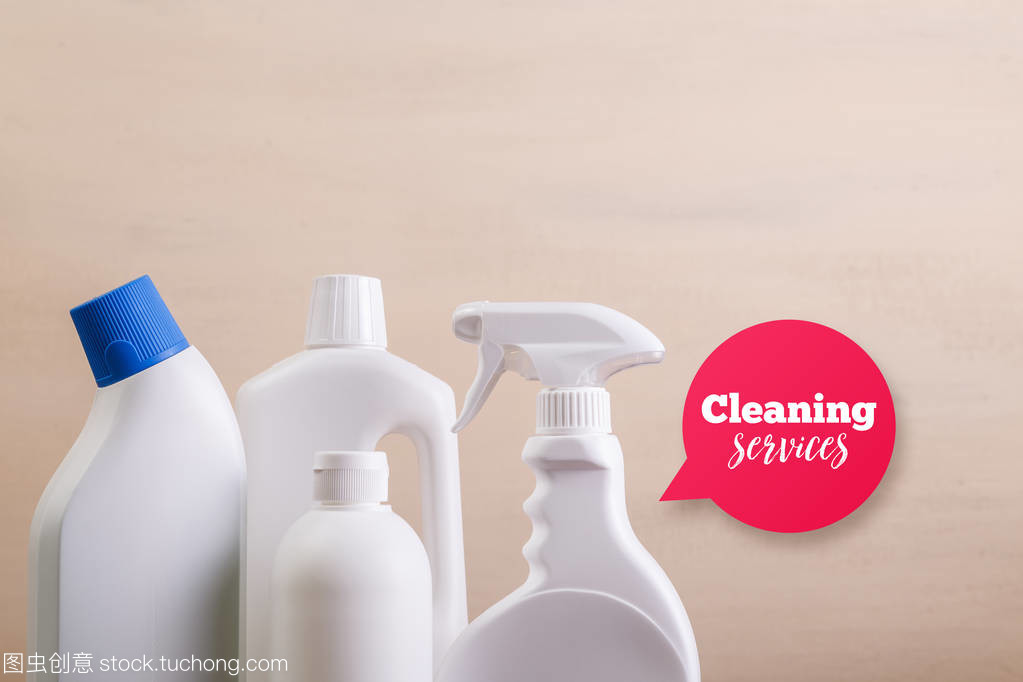 模擬塑料清洗瓶子。樣機的概念